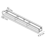  FLOW Round Mono 10009290 , 3 ,  Fl-ro-m100-