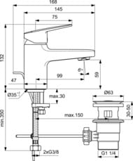    Ideal Standard Ceraplan BD202AA ,  , 