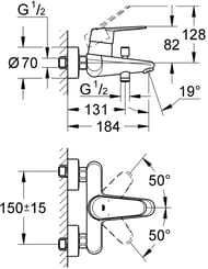   / Grohe EuroDisc Cosmopolitan ,  ,  33390002