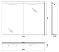   BelBagno (900126700)  LED,,  SPC-2A-DL-BL-900