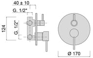    Giulini Futuro F6513-3BO  , ,  3 ,  