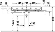   Duravit Qatego 1000470125 , .  , :  2382100000