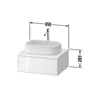    Duravit Zencha 281650550,  / ZE4810064800000