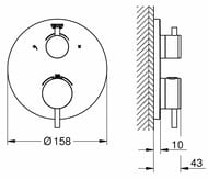  Grohe Atrio 24135GL3  , ,  ,   