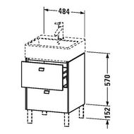    Duravit Brioso (484459570) , 2 ,   BR443201022