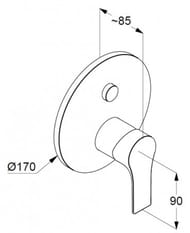  KLUDI ZENTA SL  / ,  PUSH&SWITCH  486590565