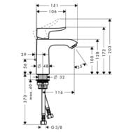  Hansgrohe Metris 31121000 CoolStart     , 