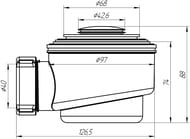     ANI 1 1/2"50/60 click-clack E410CLS