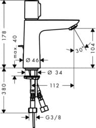  Hansgrohe Talis Select E 71750000  ,,   , 