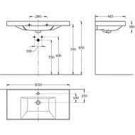    La Fenice Cubo Twin Bianco 100 (976469613)   FNC-01-CUB-B-100-2