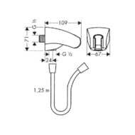    Hansgrohe Porter E     27507