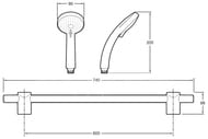   Jacob Delafon CITRUS  d90, ,   ,  E12907-CP