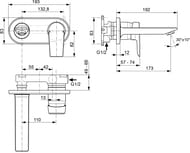 Ideal Standard TESI    A6578AA  ,  173, 