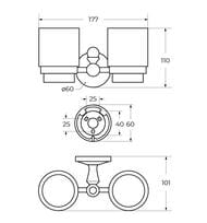   ART&MAX Antic Crystal :  AM-E-2688SJ-Br