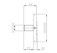   Bossini Cubic Flat ,  , :   I00176.073