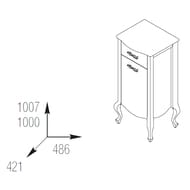  Caprigo  bianco antico 4861007421  11060L-011  - 