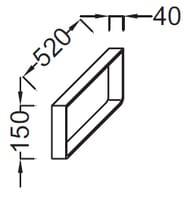  Jacob Delafon PARALLEL EB507-BME (52040150)