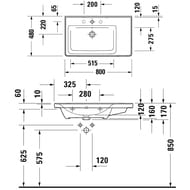   Duravit D-Neo 800480 , , . .,  2369800000