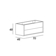    Cezares BELLAGIO 71 (700460480) , 2 , Grigio nuvola 55301