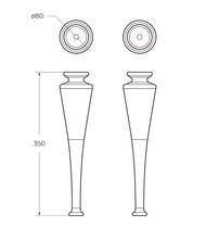    Cezares TIFFANY (2 .)  35, , Bianco Opaco 40339