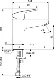  Ideal Standard CERAFLEX Grande   B1714AA