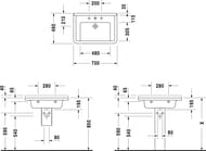  DURAVIT STARCK 3 700490235   ,  0304700000