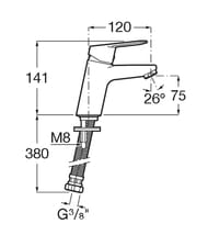    Roca Alfa ,   75,  /,  75A3L25C0M