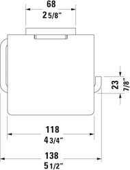 DURAVIT Karree     , :  0099551000