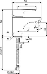 Ideal Standard CERAPLAN 3    B0703AA   