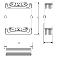 Migliore Complementi -  25x10x30   ML.COM-50.602.CR/22038