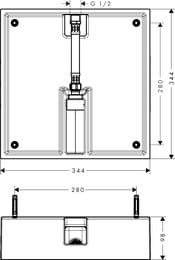    Hansgrohe Raindance E 400    26254180