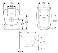   Geberit Citterio (360560390) KeraTect, , 4,5/6 500.510.01.1