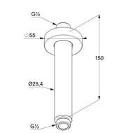  KLUDI A-QA    150, ,  55,   6651539-00