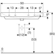  Geberit Smyle Square (900480165) ,  .    500.251.01.1