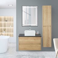  BelBagno (80046020) ,  .  ., Marmo Nero Opaco KEP-80-MNO-W0