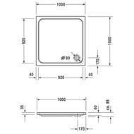   Duravit D-Code 10001000 720103000000000