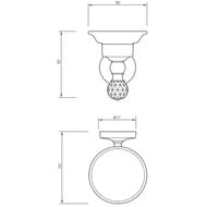 Migliore Amerida  , ,  SWAROVSKI ML.AMR-60.401.CR