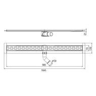      ACO Showerdrain B L=985 h=77,  , : 