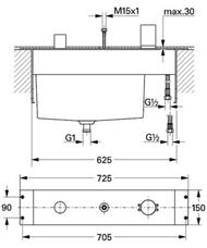 !  Grohe Tenso    , 3- .,  225, ,   . 