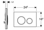 GEBERIT Sigma21  ,  , /   115.884.SI.1