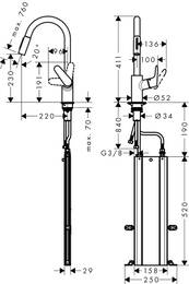  Hansgrohe Focus M41   240,  ,  73880000