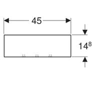     Geberit Smyle Square (450143148) /- 500.362.JR.1