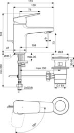    Ideal Standard Ceraplan BD213AA , /, Blue Start, 