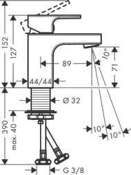    Hansgrohe Vernis Shape 71567670 , . ,  