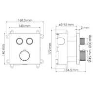   WasserKRAFT Thermo A5848.090.118.271.010.137 , , 