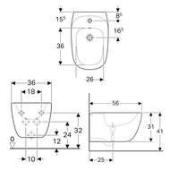   Geberit Citterio (360560355) KeraTect   ,  500.539.01.1