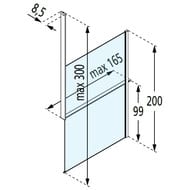  Novellini Kuadra H 16003000  .., ,  ,  R80KUFRISOFD-B160/300