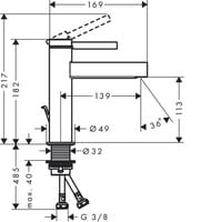  Hansgrohe Finoris 76020700   110,  ,  