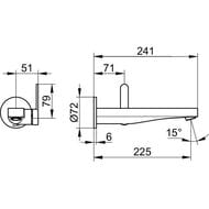    Keuco IXMO FLAT 225 ,,, 59516011301