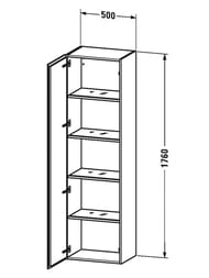  Duravit L-Cube 5001760363 , 4 ,  ,   LC1181L1818